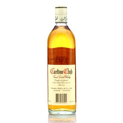 Carlton Club Scotch Whisky 1990s | Whisky Auctioneer