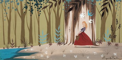 Sleeping Beauty concept art by Eyvind Earle | Eyvind earle, Concept art ...