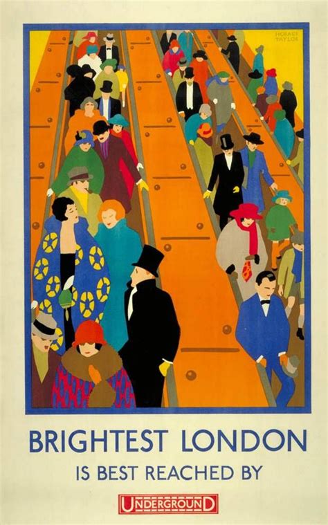 The one we love best: Londoners' all-time favourite Tube poster from the London Transport Museum ...