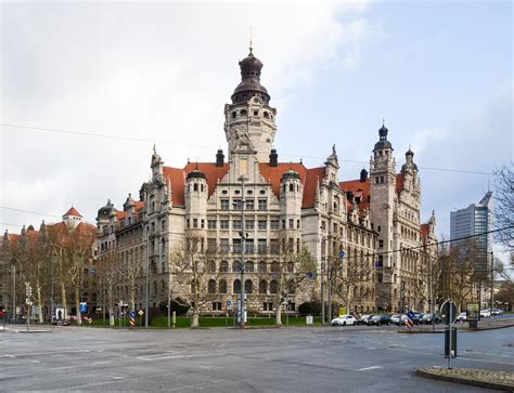 New Town Hall in Leipzig, Germany. Built in 1905. : ArchitecturalRevival