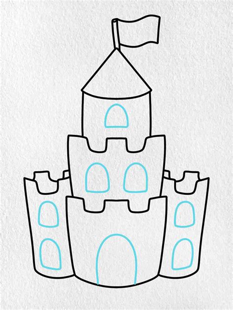 How To Draw A Sand Castle - Interpretationprocedure19