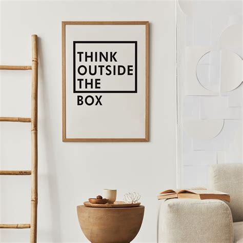 Think Outside The Box Poster — HypeSheriff US