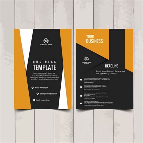 Free Vector | Modern brochure template