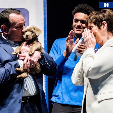 Duke Men’s Basketball on Twitter: "It was love at first sight 🐶🐐🤗 https ...