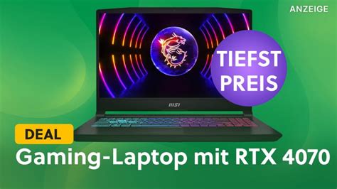 MSI gaming laptop with GeForce RTX 4070 is now cheaper than ever on ...