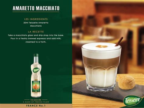 Teisseire Amaretto Macchiato Recipe