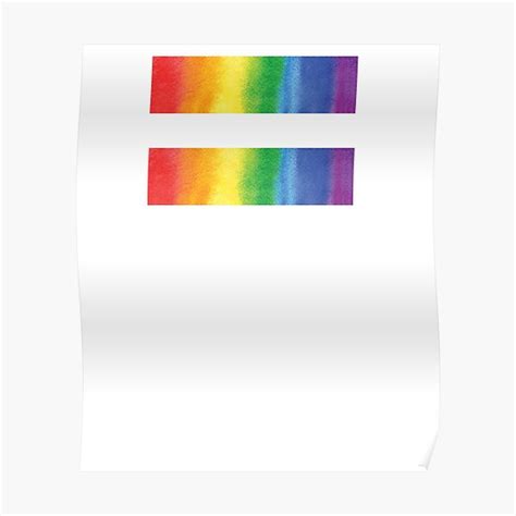 "Rainbow Equal Sign Graphic Rainbow Flag LGBTQ Equality Symbol for Gay ...