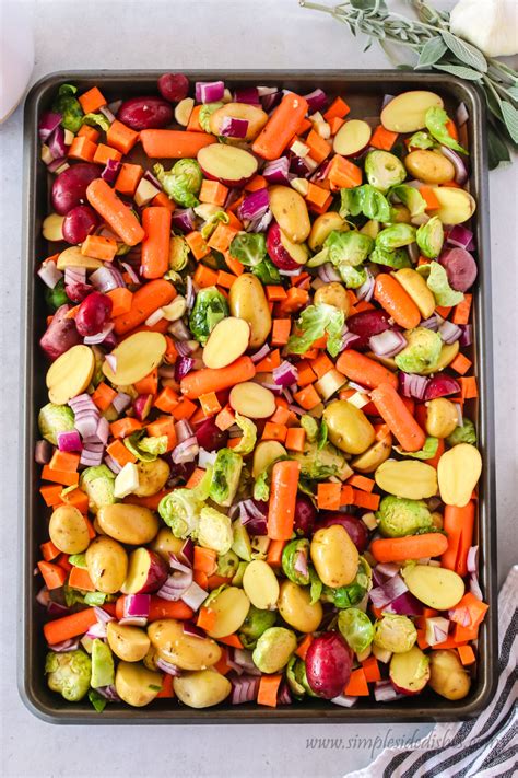 Roasted Winter Vegetables - simplesidedishes.com