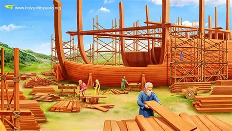 Noah building the ark | "When Noah did the things according … | Flickr