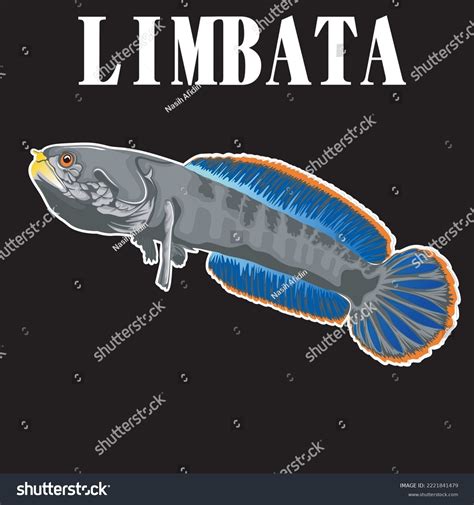 Chana Limbata Fish Logo Vector Stock Vector (Royalty Free) 2221841479 | Shutterstock