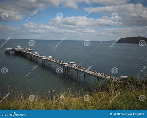 Llandudno Beach -Wales stock image. Image of bratislava - 150310773