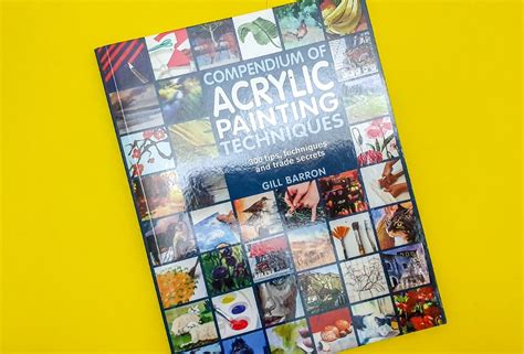 Compendium of Acrylic Painting Techniques, Hobbies & Toys, Books & Magazines, Fiction & Non ...
