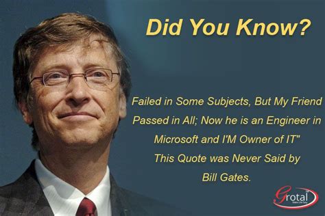 Did you know this Fact about Bill Gates? - Grotal.com