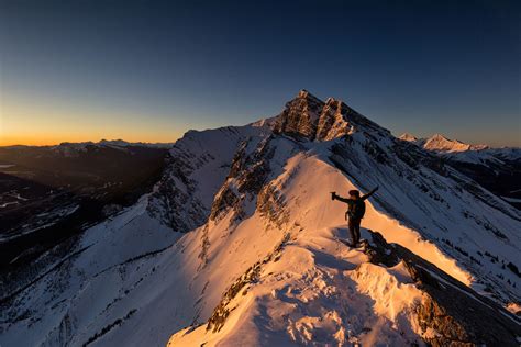 Ha Ling Peak Sunrise Hike in Canmore | In A Faraway Land