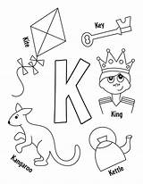 Letter K Coloring Sheet Free Printable  Infoupdateorg sketch template