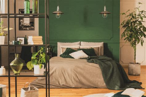 Moss green bedroom – Interior Magazine: Leading Decoration, Design, all the ideas to decorate ...