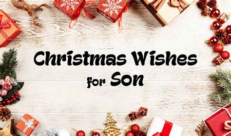 100+ Merry Christmas Wishes and Captions For Son | SSQ