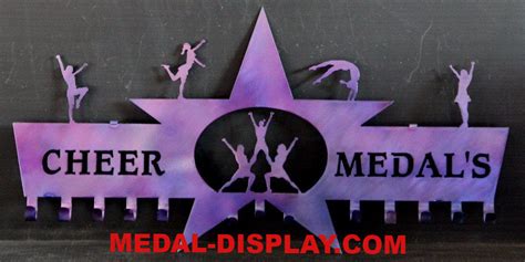 Cheer Medal Holder: Cheer Award Displays: Cheerleading Medals Holder ...