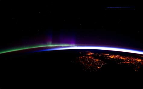 photography, Space, Earth, Horizon, Lights, Aurorae HD Wallpapers / Desktop and Mobile Images ...