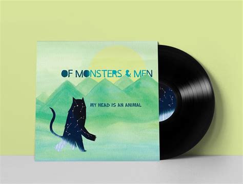 Of Monsters & Men - Vinyl Album on Behance | Of monsters and men ...