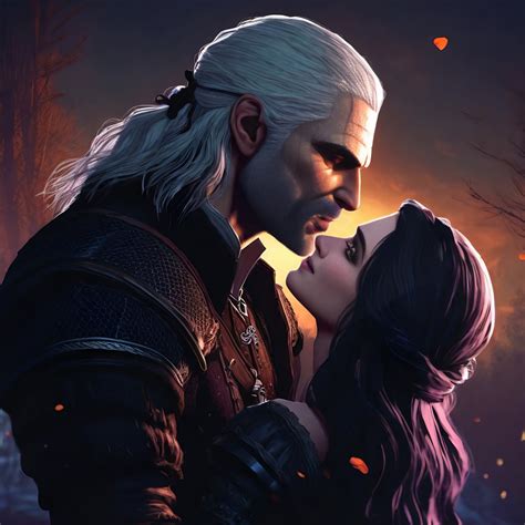 Geralt and Yennefer (The Witcher) - Hueforge Print by cyanidesugar ...