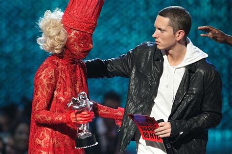 Eminem Disses Lady Gaga in New Bad Meets Evil Song ‘A Kiss’