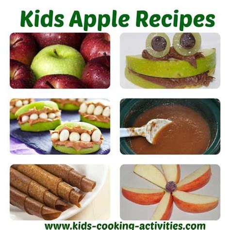 Apple recipes for kids seasonal cooking activities. | Apple recipes ...