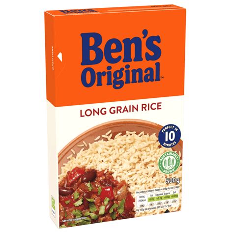 Long Grain Rice 500g | Dried Rice | Ben's Original™ UK