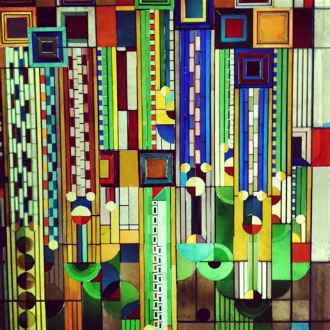 Frank Lloyd Wright - Stained Glass Jewel Tones | Frank lloyd wright stained glass, Ketubah art ...