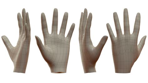 Hand Topology : r/blender