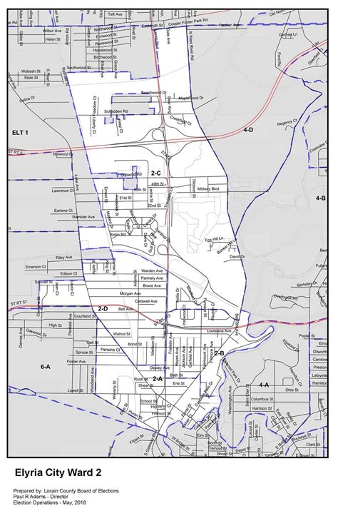 Elyria Zoning Map