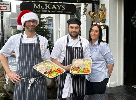 McKays hotel in Pitlochry partners with suppliers to provide 120 free Christmas dinners for food ...