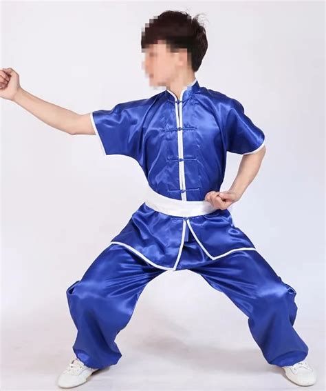 Hot Sale Wushu Silk Uniform Martial Arts Clothing Chinese Traditional ...