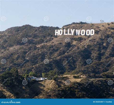 Hollywood Sign, Los Angeles, California Editorial Photography - Image ...