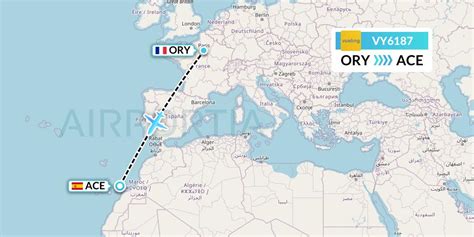 VY6187 Flight Status Vueling: Paris to Lanzarote (VLG6187)