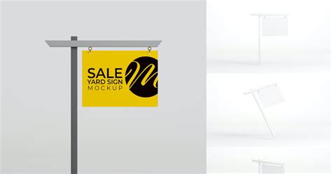 Sale Yard Sign Mockup Set, Graphic Templates - Envato Elements