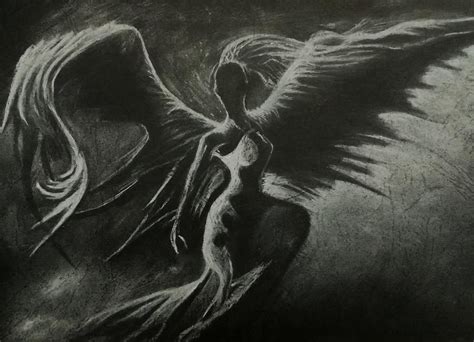 Angel and demon Drawing by Filip Florentin Oltei - Pixels