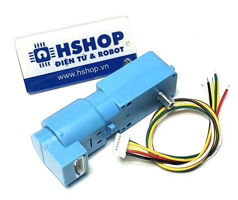 Động cơ DC Servo Geared TT Motor with Encoder Ratio 1:84 – Hshop.vn