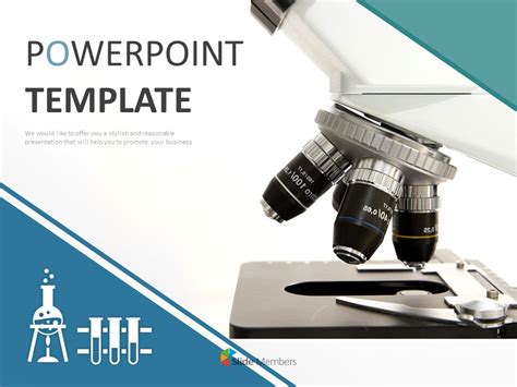 Microscope and Science - Free Powerpoint Templates Design