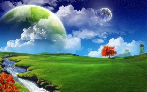 Dreamy Landscape - Wallpaper, High Definition, High Quality, Widescreen