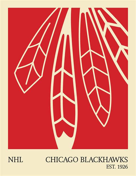 Minimalist NHL Posters :: Behance