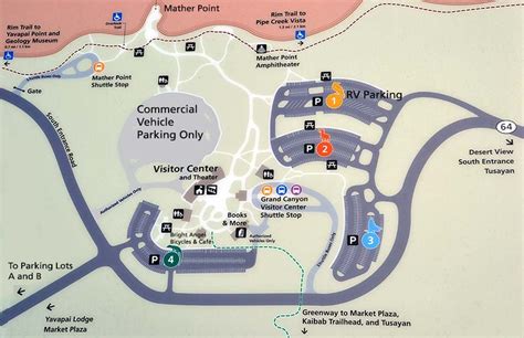 Parking - South Rim - Grand Canyon National Park (U.S. National Park Service)