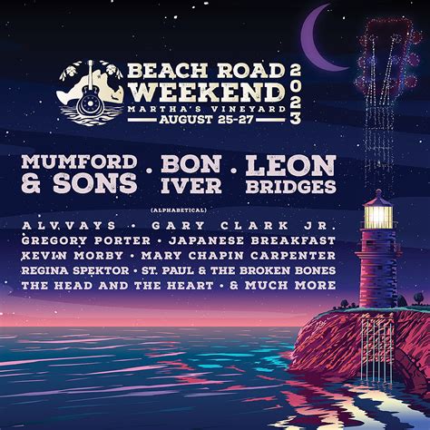 Beach Road Weekend 2023 lineup: Bon Iver, Leon Bridges, Mumford & Sons, more