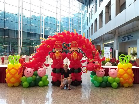 8 Types Of Chinese New Year Balloon Decorations - Singapore Balloon ...