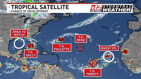 Tracking four tropical systems and two waves in Atlantic | WTVX