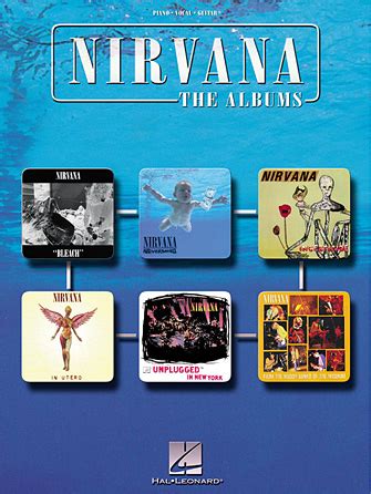 Nirvana – The Albums - Piano/Vocal/Guitar Artist Songbook | Hal Leonard Online