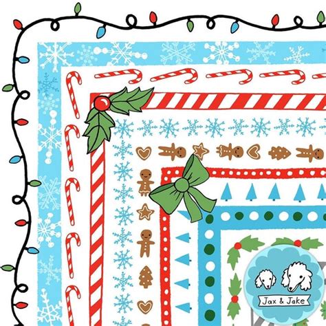 Holly Border Clipart