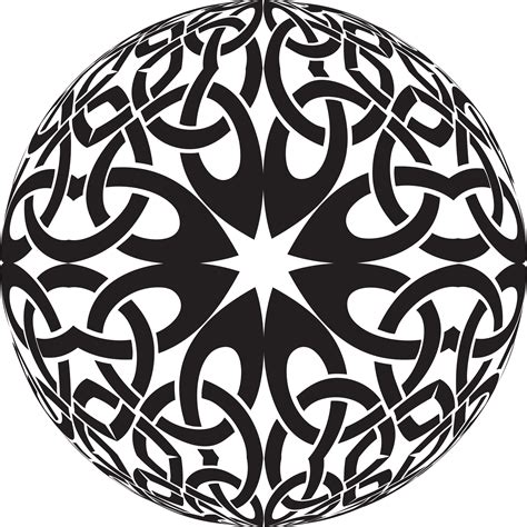 Clipart - Celtic Knot Sphere