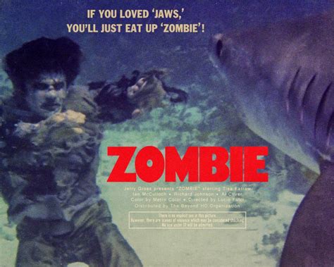 ZOMBIE (Lucio Fulci 1979) | Scary movies, Zombie, Horror movies