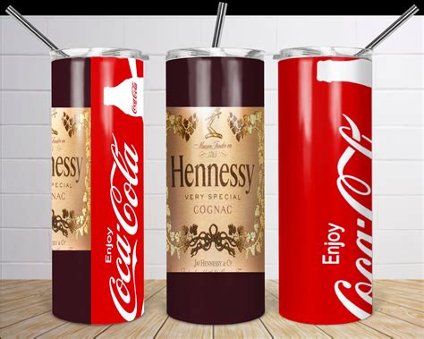 Hennessey and coke henny and coke 20oz tumbler henny | Etsy